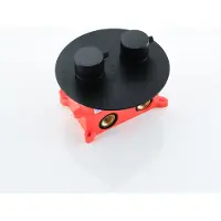 FortiFura Calvi Thermostatische Inbouwkraan - inbouwdeel - rond - mat zwart SW721167/SW1171107