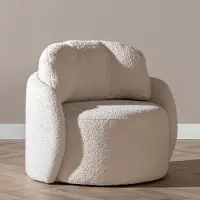 Livin24 Scandinavische Fauteuil Nino off white