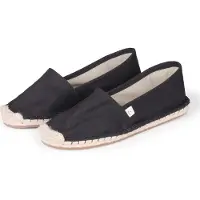 Kingdom of Wow – Espadrilles Heren Classic | Zomerschoen Zwart | Handgemaakt