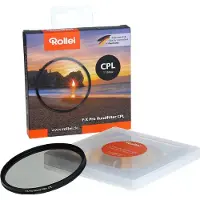 Rollei F:X Pro Rondfilter CPL 77 mm (77 mm, ND / grijsfilter, 112 mm), Lensfilter, Zwart, Transparant