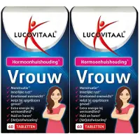 Lucovitaal 2x Vrouw Hormoonsupport 60 tabletten