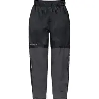 Vaude Kids Escape Pants VI, regenbroek, zwart