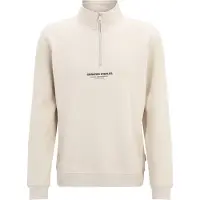 Only & Sons Sweatshirt 'ONSCurated' lichtgrijs / wit