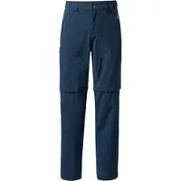Vaude - Farley Stretch Zip Off Pants II - Afritsbroek 52 - Short, blauw
