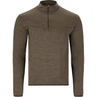 Endurance Ledger Waffle Melange Midlayer Heren, bruin XL 2022 Hardloopshirts
