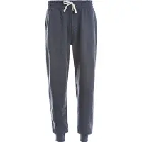 CRUZ Broek 'Regent' donkerblauw / lichtgrijs