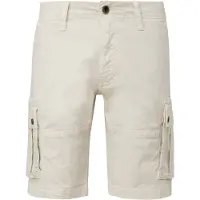QS regular fit short ecru Heren | Maat: 34