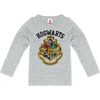 Logoshirt Shirt 'Hogwarts' grijs