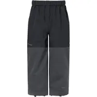 Vaude - Kid's Caprea Rain Pants - Regenbroek 146/152, grijs/zwart