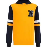 We fashion hoodie geel/zwart/wit Sweater Meerkleurig - 110/116
