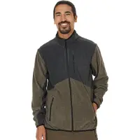 Whistler Funktionele fleece-jas 'Greyson' chocoladebruin / grijs / zwart