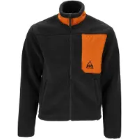 SOS Fleece jas 'La Grave' donkergrijs