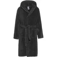 Arena Core Soft Robe Black White Maat: S | Badjassen Outlet | Unisex | Zwart