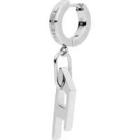 Diesel Oorbel zilver