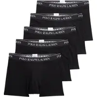 Ralph Lauren Boxershorts 'Classic' zwart / wit