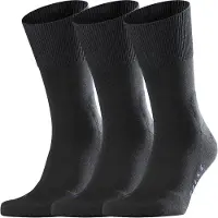 Falke Sokken 'Run 3-Pack' zwart