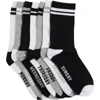 We fashion Sokken grijs / zwart / wit