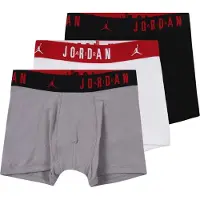 Jordan Onderbroek grijs / rood / zwart / wit