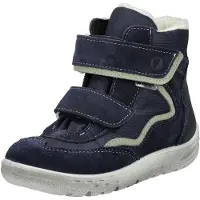 Ricosta Laarzen donkerblauw / pastelgroen