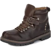 Stockerpoint Klederdracht schoenen 'Tiago' donkerbruin