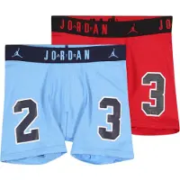 Jordan Onderbroek lichtblauw / rood / zwart