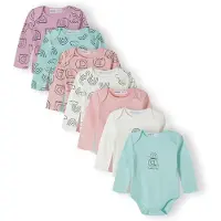 MINOTI Rompertje/body mintgroen / sering / koraal / lichtroze / offwhite