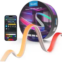 Govee slimme COB ledstrip 3m Matter RGBIC+W - 1260 leds p/m inkortbaar