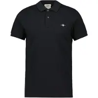 Gant Shirt navy / zwart / zilver / wit
