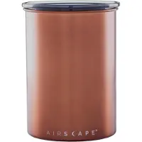 Airscape - Airscape - Koffiebonen - Voorraadpotten - Vacuum - Koffie - Staal - geborsteld Koper - 500 gram