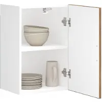 vidaXL Keukenbovenkast Porto bewerkt hout oud houtkleurig