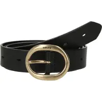Levi's Riem 'High-Low Belt' goud / zwart