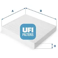 Ufi 53.093.00 Interieurfilter