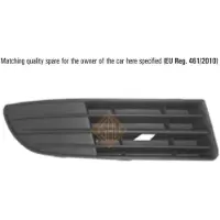ISAM 0904716 Ventilatiegrille, bumper