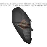 ISAM 0754717 Ventilatiegrille, bumper