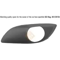 ISAM 2311719 Ventilatiegrille, bumper