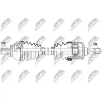NTY NPW-VV-067 Aandrijfas