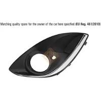 ISAM 0737719 Ventilatiegrille, bumper