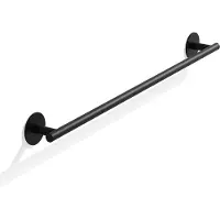DECOR WALTHER Handdoekstang Basic 65 cm Zelfklevend Black Matt