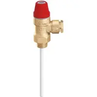 Caleffi veiligheidsklep 3/4"MXØ22 3