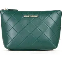 Valentino Utensil zak Nur Re Soft Cosmetic Case Bosco Donkergroen