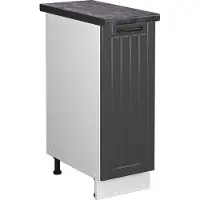 Vicco Fame-Line Apotheekkast – 30 cm, WB Antraciet Antraciet landhuis