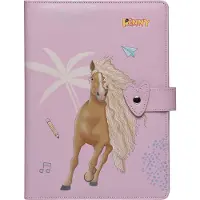 Penny Notitieboek Lisa - Notitieboek - Notitieboek A5 - Notitieboeken - Notitieboekje Meisje - Paarden - Paard - Paarden Spullen - Schrijfmap - Schrijfblok - notitieblok - Pony - Veulen