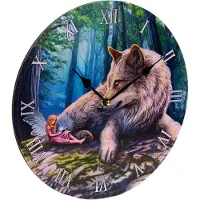 Nobrand Lisa Parker Fairy Stories Fee & Wolf Bedrukte Klok