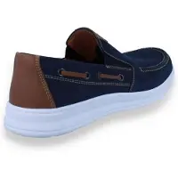 Softwalk Heren Mocassin | Blauw | Maat: 46