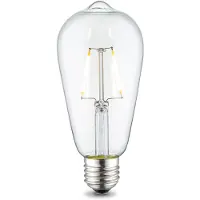 Home Sweet Home Led Drop Deco E27 ST64 2W 160Lm 3000K Helder
