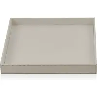 DECOR WALTHER Zeepschaal Brownie TAB Vierkant Taupe