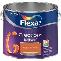 Flexa - Creations Muurverf Krijt - Exquisite Coral - Mengverf - 2,5 L