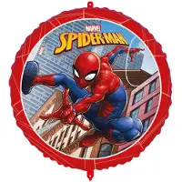 Procos Folieballon - Spiderman - Rond - 46 cm - Zonder vulling