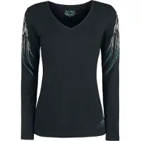 Rock Rebel by EMP Shirt met lange mouwen - Stay - S tot 3XL - voor Vrouwen - zwart - Maat 3XL