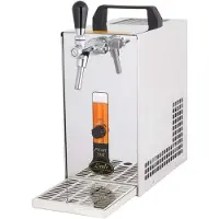 Ich-zapfe Biertap - PYGMY 25/K - met membraanpomp, 1-kraan roestvrijstalen droogkoeler, 35 liter/h - Biertap, Beertender, Thuistap, Bierkoeler, Green Line